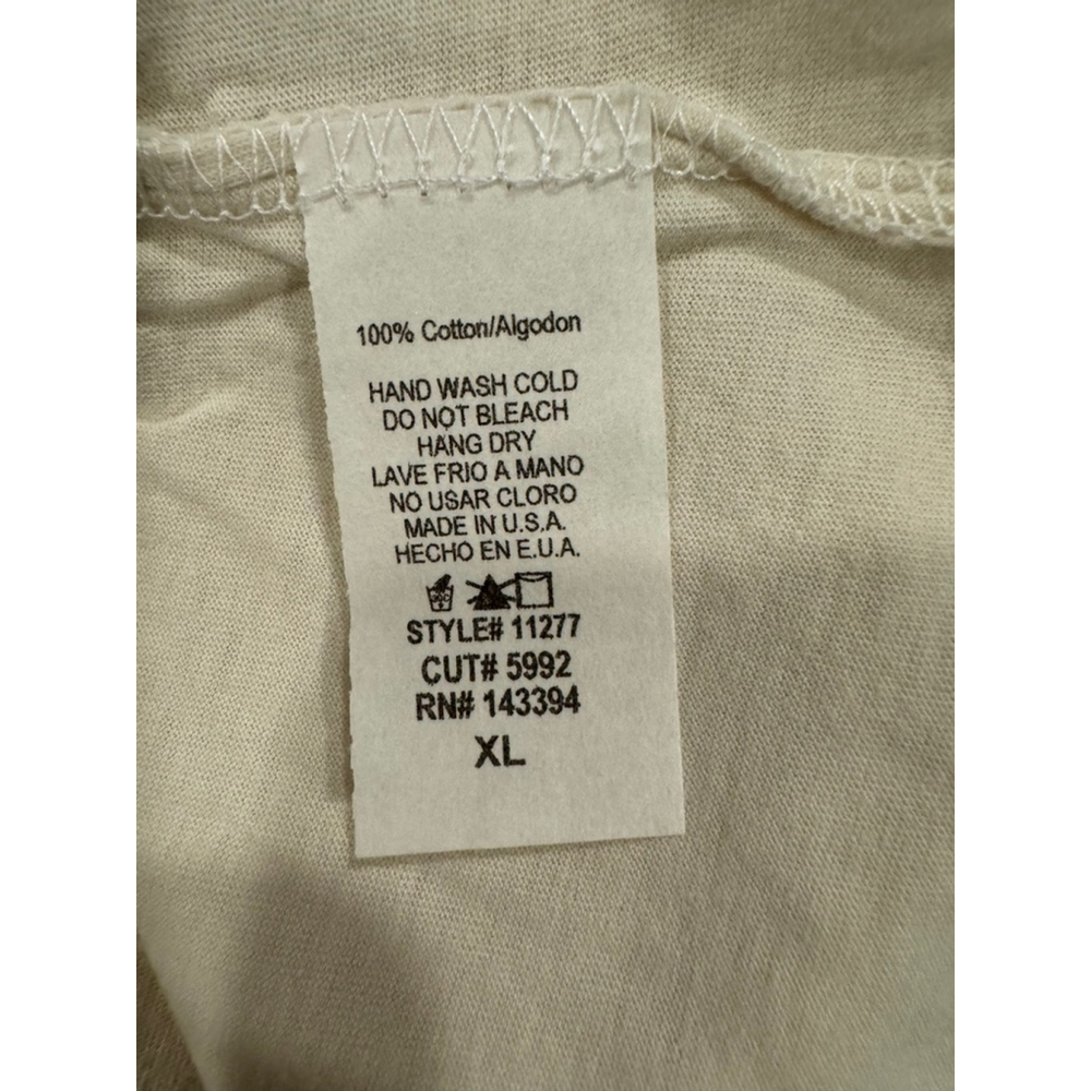 Cotton Bleu Color Block Tiered V-Neck Top, Sz Small NWOT - Picture 12 of 12